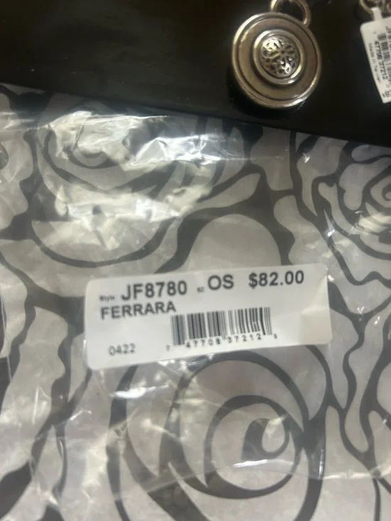 Brighton FERRARA Silver-Tone Link Bracelet with Round Pendant - Picture 5 of 6